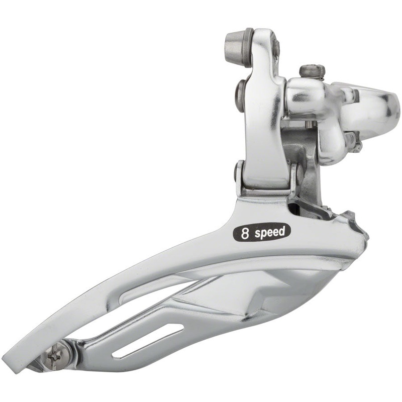 microSHIFT R538 Front Derailleur 8-Speed Triple 52/42/30 28.6/31.8 Band Clamp Shimano Compatible