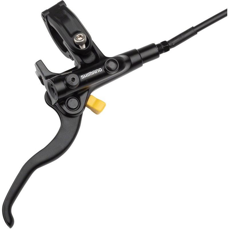 Shimano Deore BL-M4100/BR-MT420 Disc Brake Lever - Rear Hydraulic Resin Pads Gray