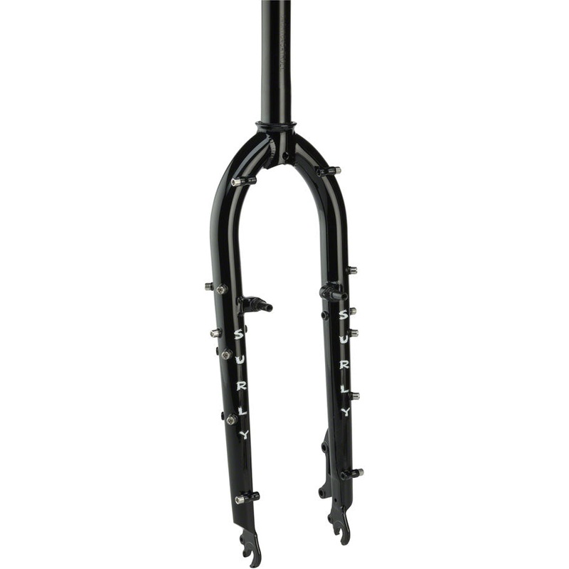 Surly Troll Fork: 26" QR 1-1/8" Straight Steerer Black