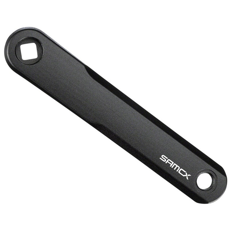 Samox E3 SH Ebike Crank Arm Set - 155mm JIS Square Taper 5mm offset Black