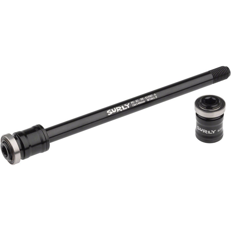 Surly Excellent Adventure Rear Trailer Thru Axle - 12x148mm Black