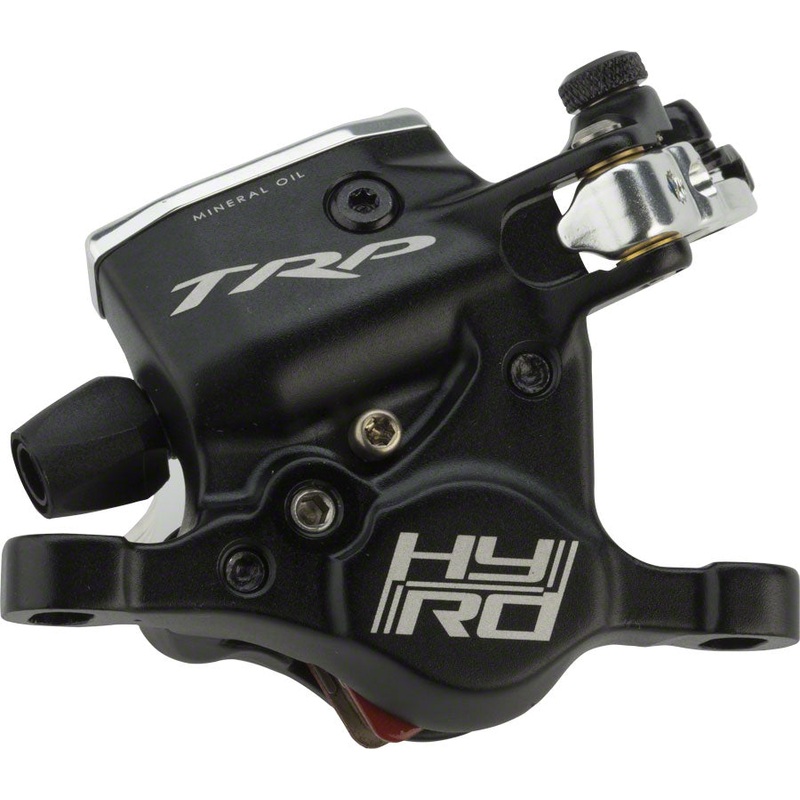 TRP HY/RD Mechanical/Hydraulic Post Mount Brake: Black