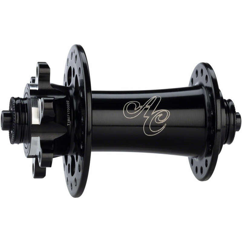 All-City Go-Devil Front Hub - 15/12/QR x 100mm 6-Bolt Black 32h