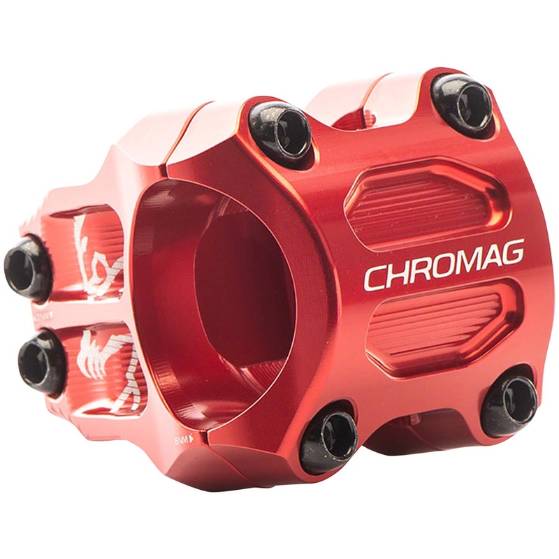 Chromag Riza Stem Diameter: 35mm Length: 45mm Steerer: 1-1/8 0 Red