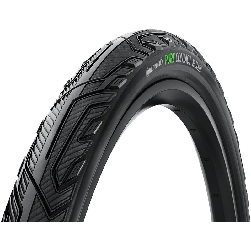 Continental Pure Contact Tire - 700 x 50 Clincher Folding BLK/Graphite Reflex Vectran / PolyX Breaker E50