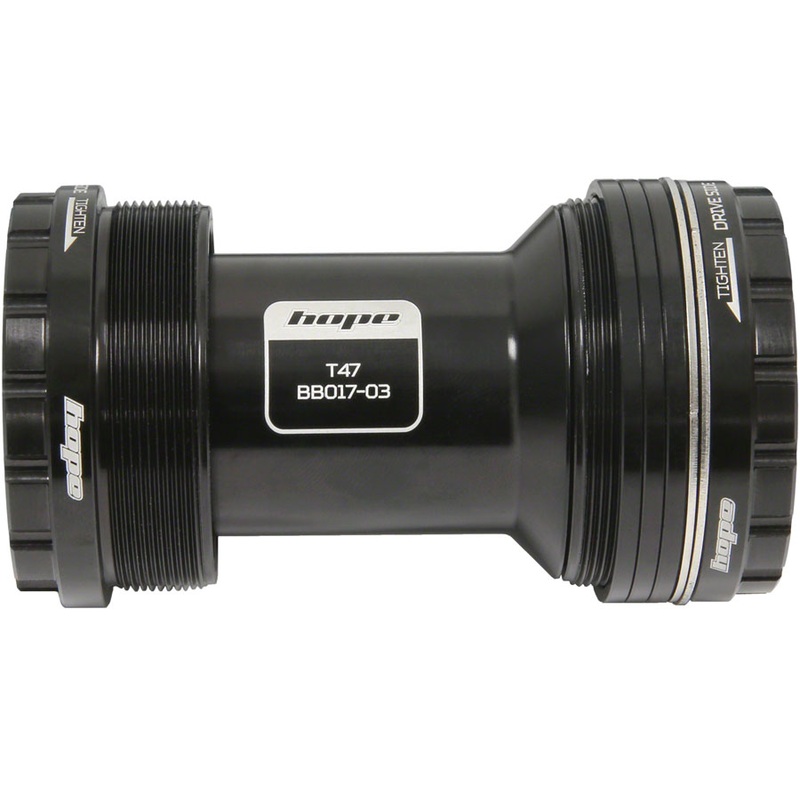 Hope T47 Bottom Bracket Bottom Bracket - 68/73mm For 30mm Spindle Stainless BLK