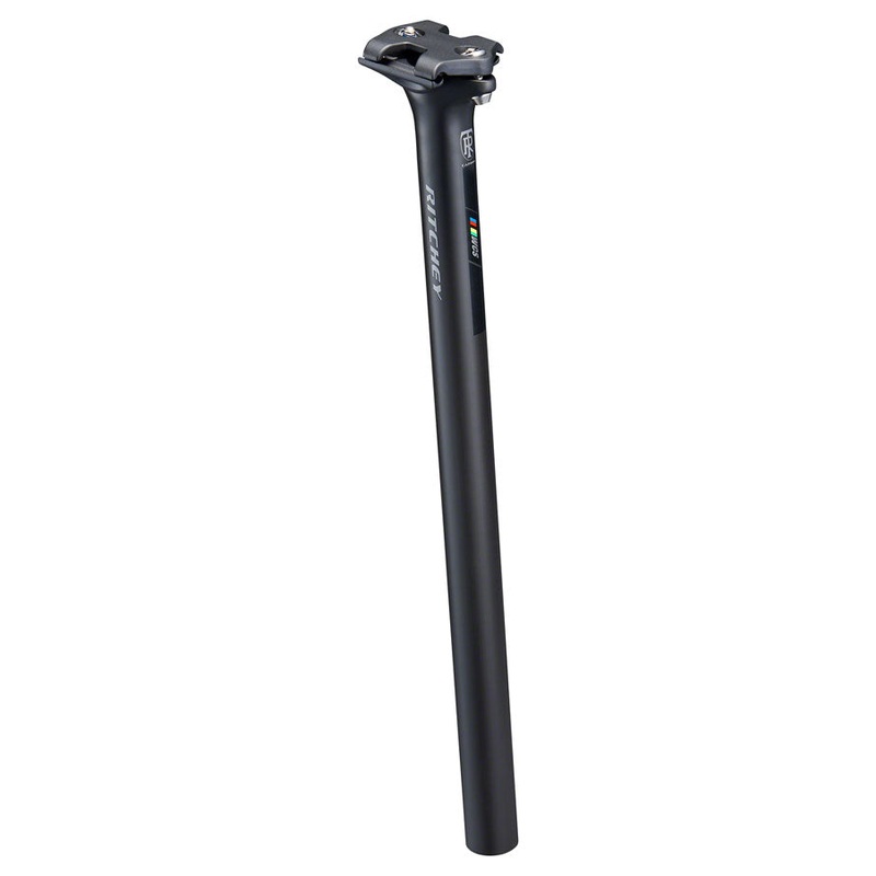Ritchey WCS Zero Carbon Seatpost: 27.2 400mm Zero Offset Black