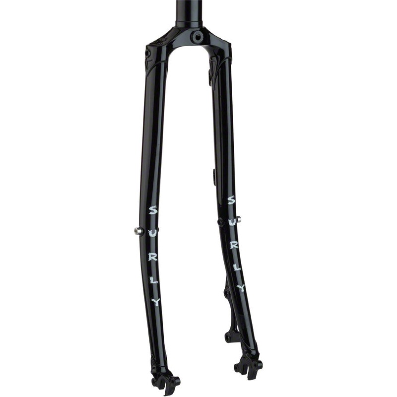 Surly Straggler Disc Fork: 650b 380mm 1-1/8 straight steerer Black