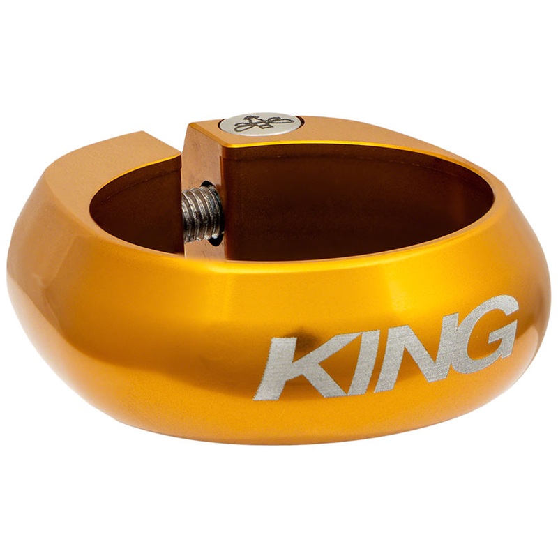 Chris King Seatpost Clamp - 34.9mm Gold