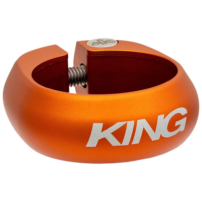 Chris King Seatpost Clamp - 34.9mm Matte Mango