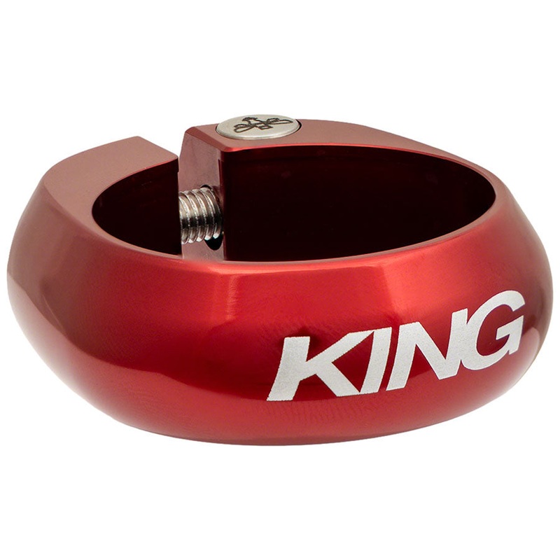 Chris King Seatpost Clamp - 34.9mm Red