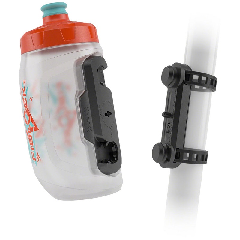 Fidlock Twist 450 Bottle and Universal Base - Clear