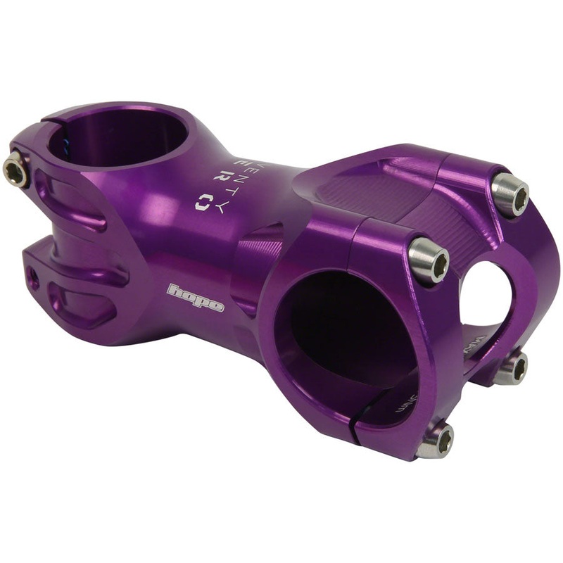 Hope XC Stem - 70mm 31.8 Clamp +/-0 1 1/8" Purple