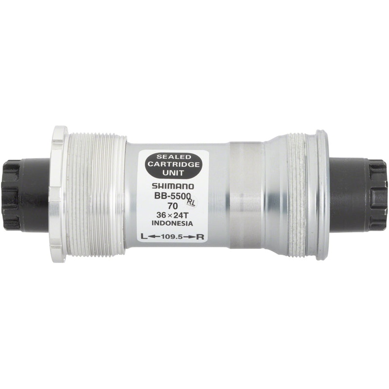 Shimano 105 BB-5500 Bottom Bracket - Italian 70 x 109.5mm Octalink V1 Spindle Interface