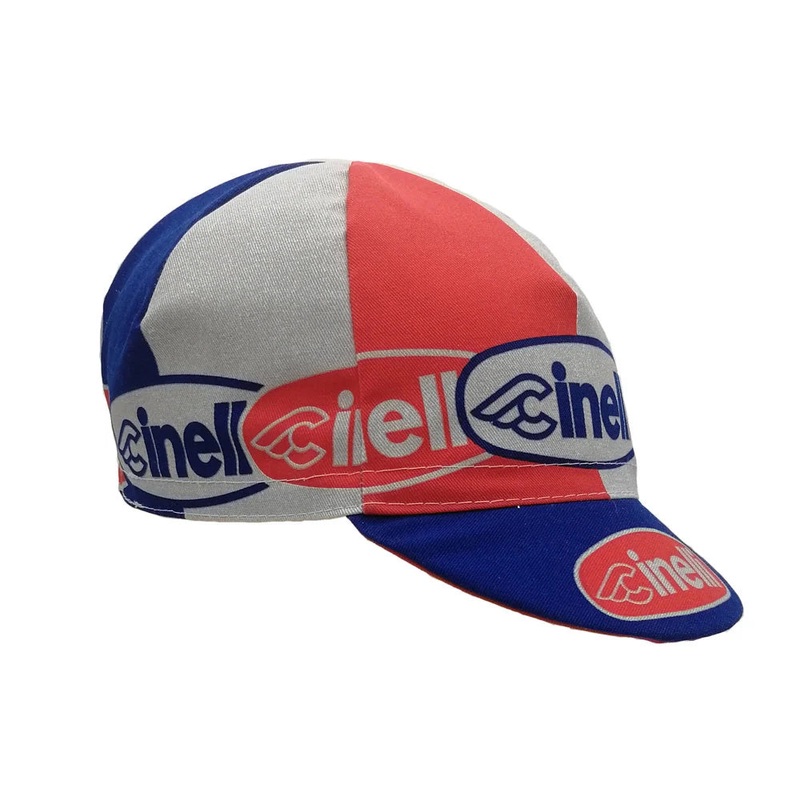 Cinelli Cycling Cap Oval Red/Blue