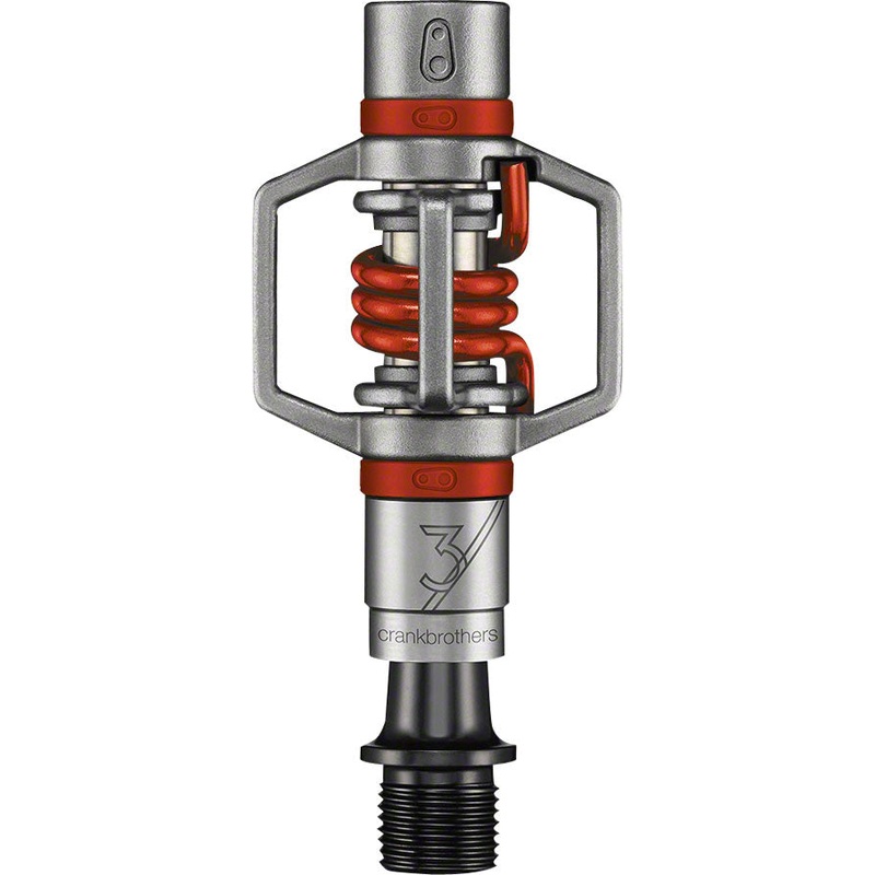 Crankbrothers Egg Beater 3 Pedals - Dual Sided Clipless 9/16" Red