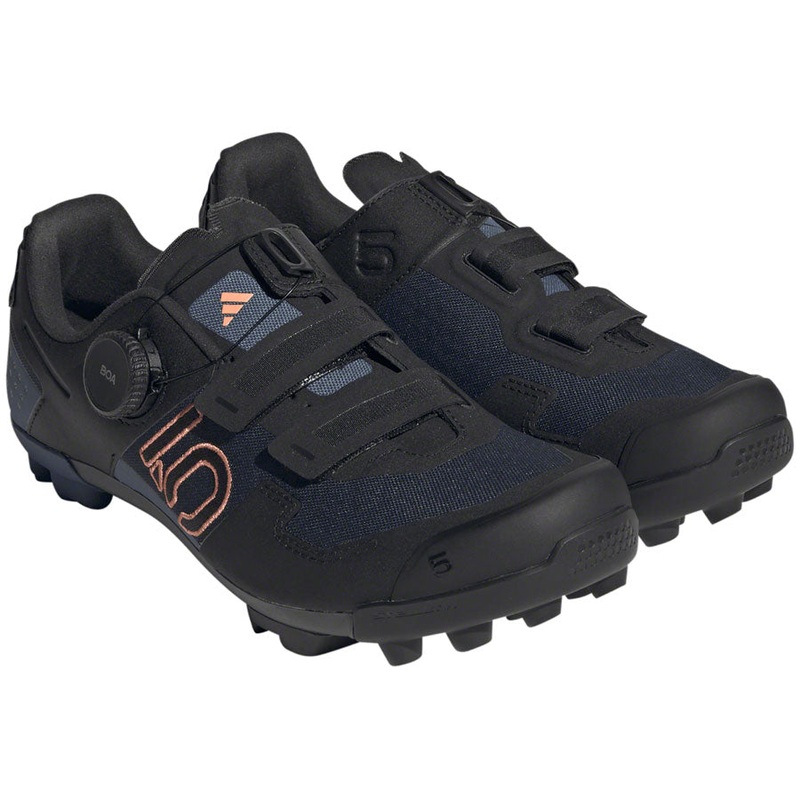 Five Ten Kestrel BOA Mountain Clipless Shoes - Womens Legend Ink/Core BLK/Coral Fusion 9