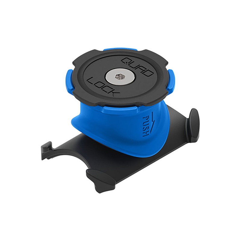 Quad Lock Stem/Handlebar Bike Mount Black/Blue