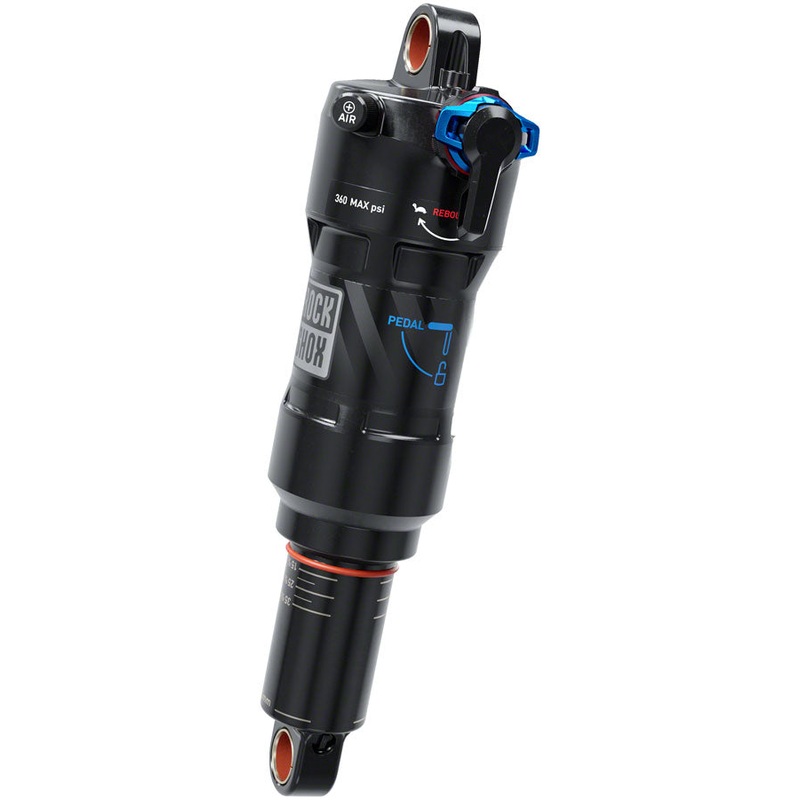 RockShox Deluxe Ultimate RCT Rear Shock - 190 x 45mm LinearAir 2 Tokens Reb/Low Comp 380lb L/O Force Standard C1