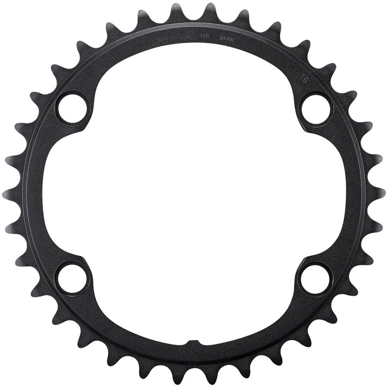 Shimano Ultegra FC-R8100 12-Speed Chainring - 34t Asymmetric 110 BCD BLK NK
