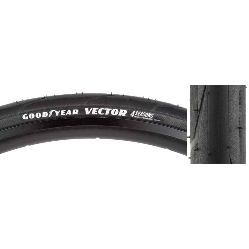 Goodyear Vector Four Seasons 700x25 Tubeless Tire