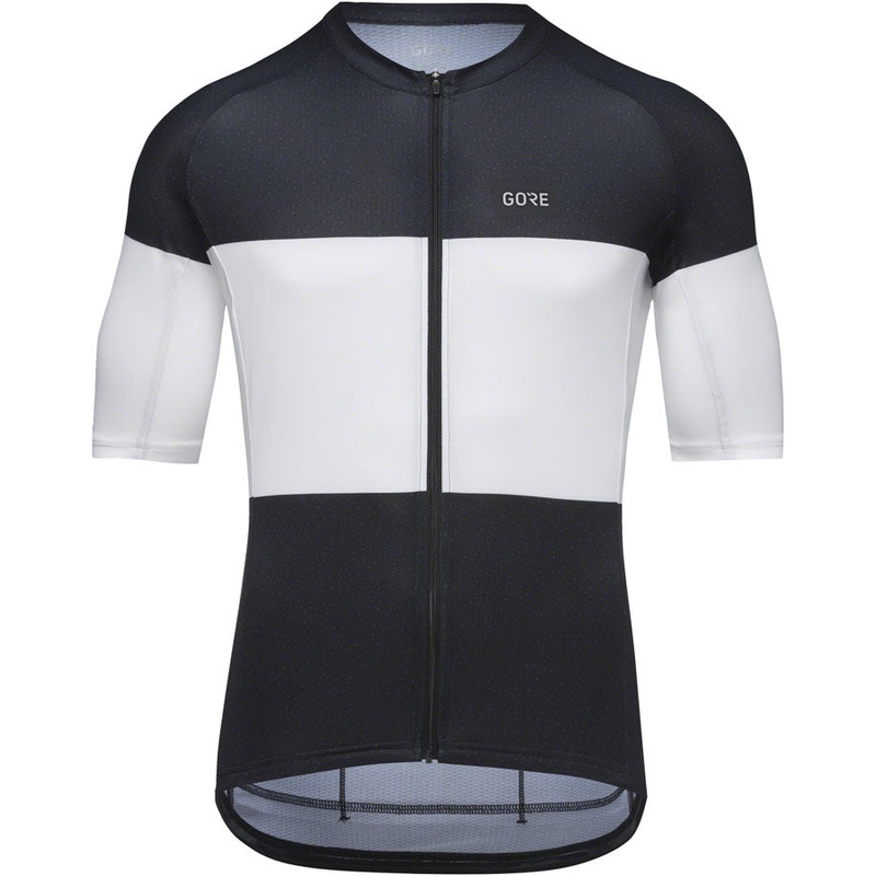 Gorewear Spirit Stripes Jersey - Black/White Mens Small