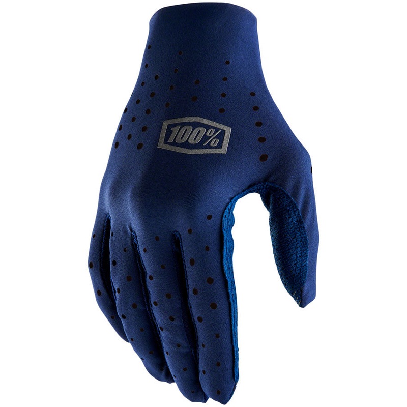 100% Sling Gloves - Navy Full Finger Medium