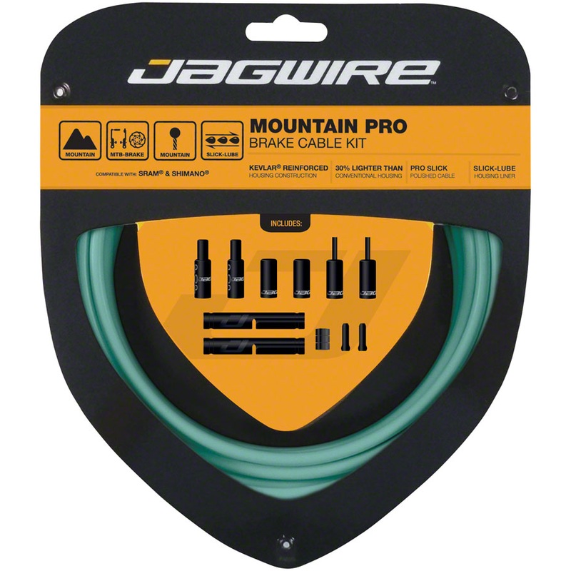 Jagwire Pro Brake Cable Kit Mountain SRAM/Shimano Bianchi Celeste