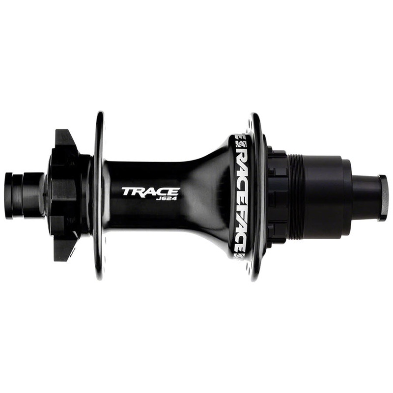 RaceFace Trace J-Bend 624 Rear Hub - 12 x 148mm 6-Bolt XD Black 32H