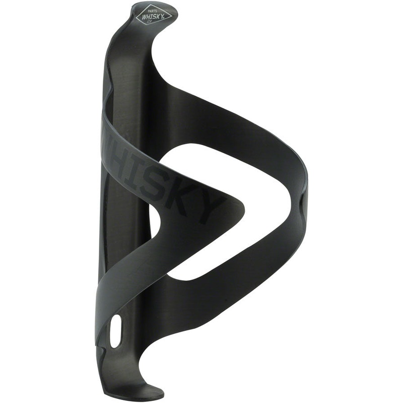 WHISKY No.9 C2 Carbon Water Bottle Cage - Top Entry Matte Black