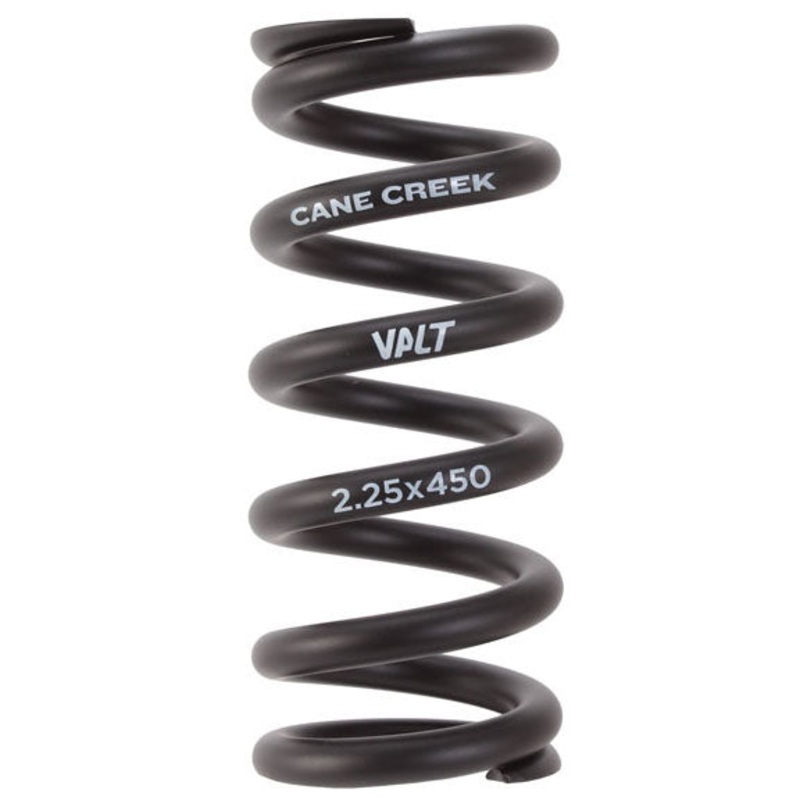 Cane Creek VALT Lightweight Steel Spring Coil Shock 2.25"/57mm x 450lbs BLK