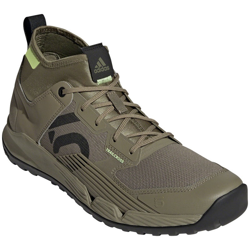 Five Ten Trailcross XT Flat Shoes - Mens Orbit Green/Carbon/Pulse Lime 7.5