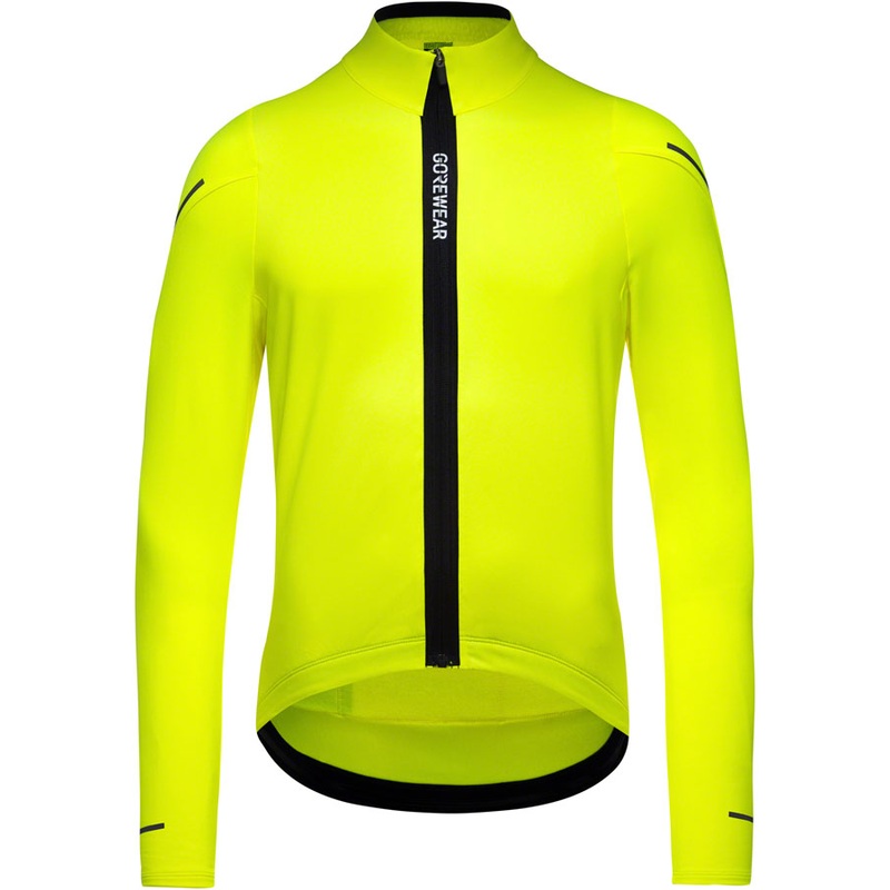 Gorewear Spinshift Thermo Long Sleeve Jersey - Yellow Mens X-Large