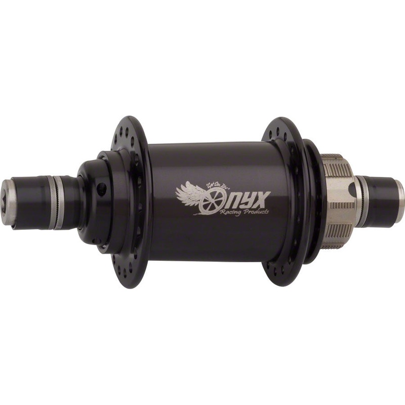 Onyx BMX Pro Rear Hub - 3/8" 10 x 100mm Black 28H
