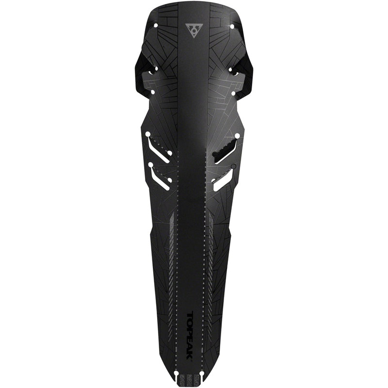 Topeak D-Flash S Fender - Saddle Rail Mount Reflective Print