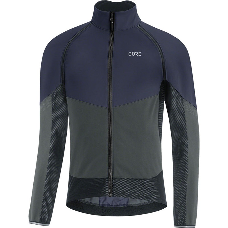 Gorewear Phantom Jacket - Orbit Blue/Urban Grey Mens Small