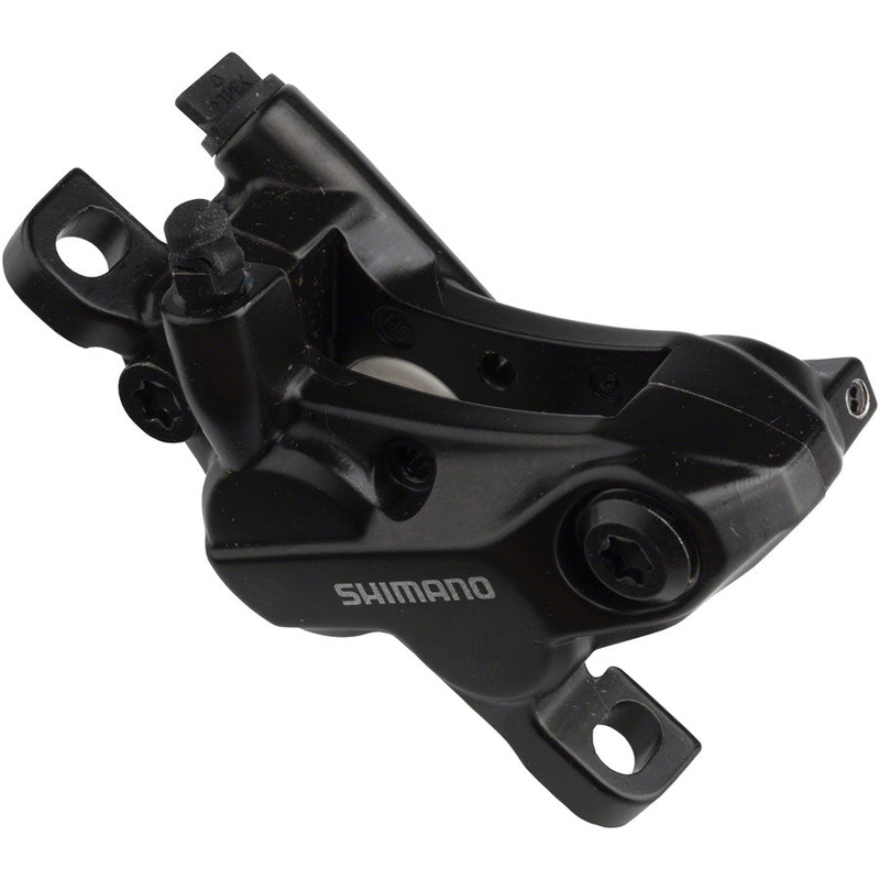 Shimano BR-MT520 4-Piston Disc Brake Caliper Metal Pads Front Rear BLK