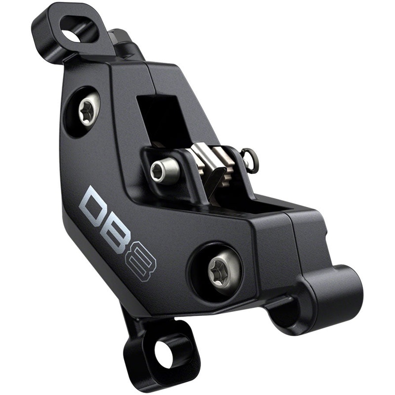 SRAM DB8 Disc Brake Caliper - Mineral Oil Caliper Post Mount 4-Piston Diffusion BLK