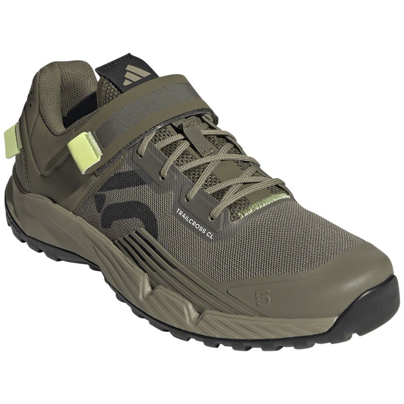 Five Ten Trailcross Mountain Clipless Shoes - Mens Orbit Green/Carbon/Core BLK 7
