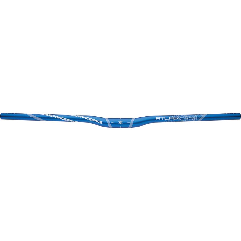 RaceFace Atlas Riser Handlebar 31.8 x 785mm 1/2" Rise Blue
