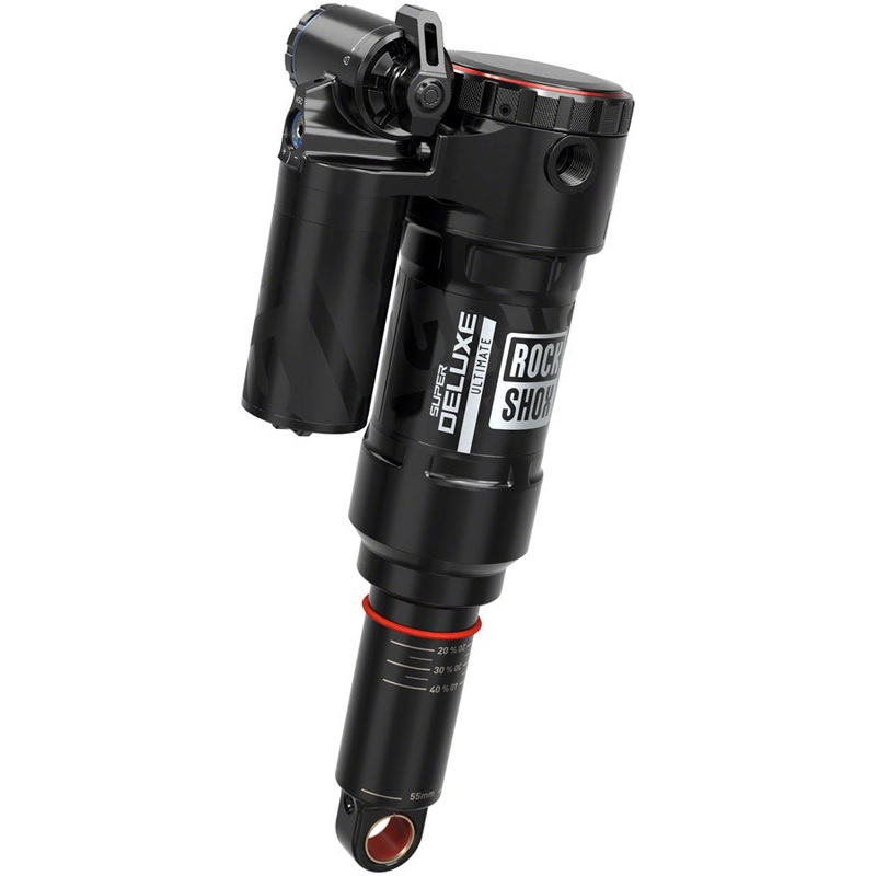 RockShox Super Deluxe Ultimate RC2T Rear Shock - 205 x 62.5mm LinearAir 2 Tokens Reb/Low Comp 320lb L/O Force Trunnion / Std C1