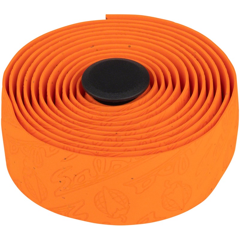 Salsa Gel Cork Bar Tape - Orange