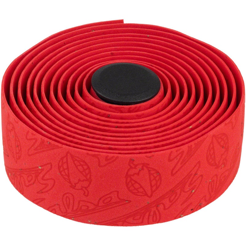 Salsa Gel Cork Bar Tape - Red