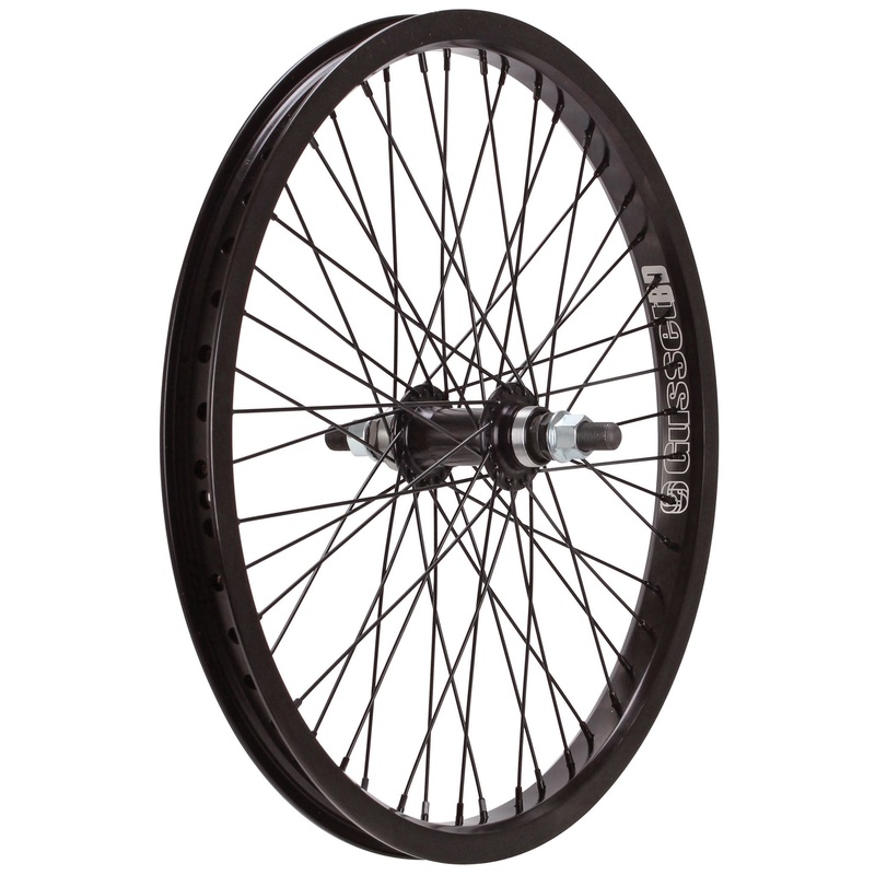 Gusset Black Dog 20" Rear FW Wheel 14mm 48h