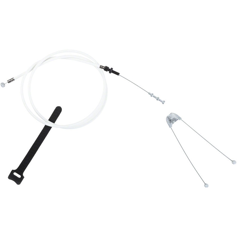 Odyssey Adjustable Linear Quik-Slic Kable Brake Cable - 1.5mm Glow White
