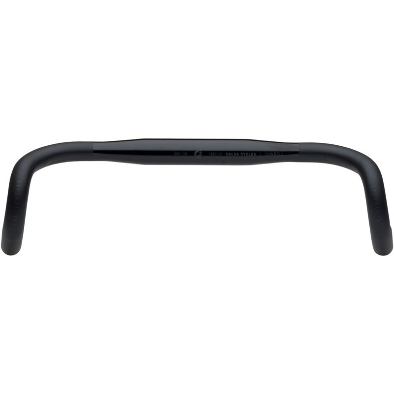 Salsa Cowbell Deluxe Drop Handlebar - Aluminum 31.8mm 40cm Black