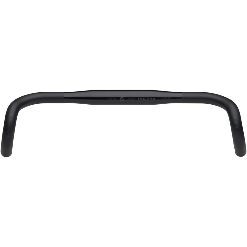 Salsa Cowbell Deluxe Drop Handlebar - Aluminum 31.8mm 44cm Black