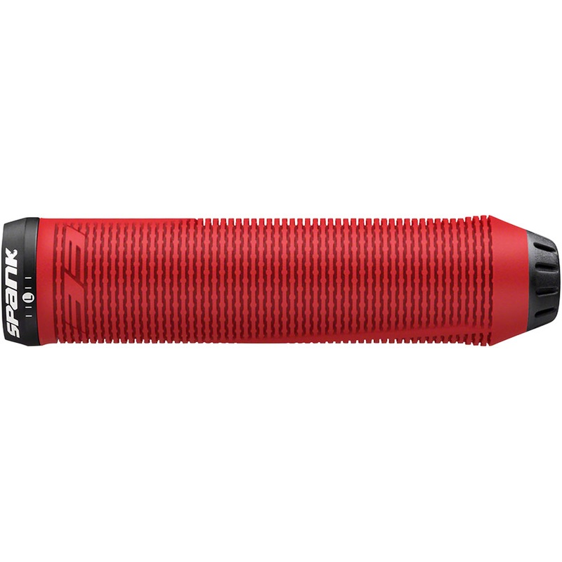 Spank Spike 33 Grips - 33mm Diameter Red