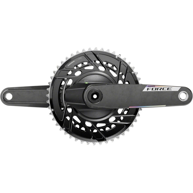 SRAM Force AXS Power Meter Crankset - 172.5mm 12-Speed 50/37t Thread Mount 8-Bolt PM Spider DUB Spindle Carbon E1