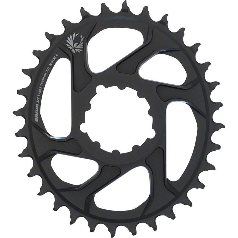 SRAM X-Sync 2 Eagle Direct Mount Oval Chainring - 32 Tooth 3mm Boost Offset 12-Speed BLK
